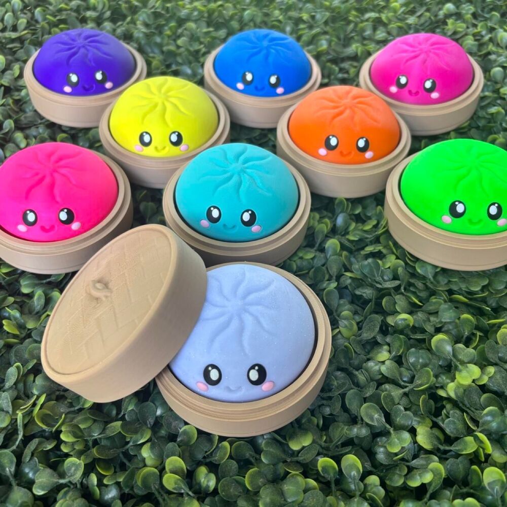 Dumpling Fidget Clicker Sensory Toy